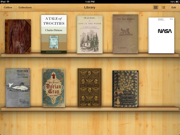 Your library, by daylight.